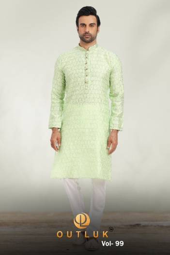 Outluk Vol 99 Designer Traditional wear Mens Kurta Payjama Collection